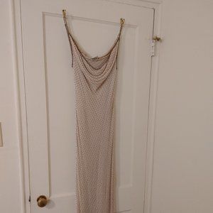 Beaded evening gown by Stenay